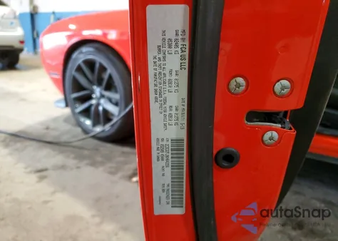 2019 Dodge Challenger R z USA, uszkodzony, nr VIN 2C3CDZFJ9KH642256